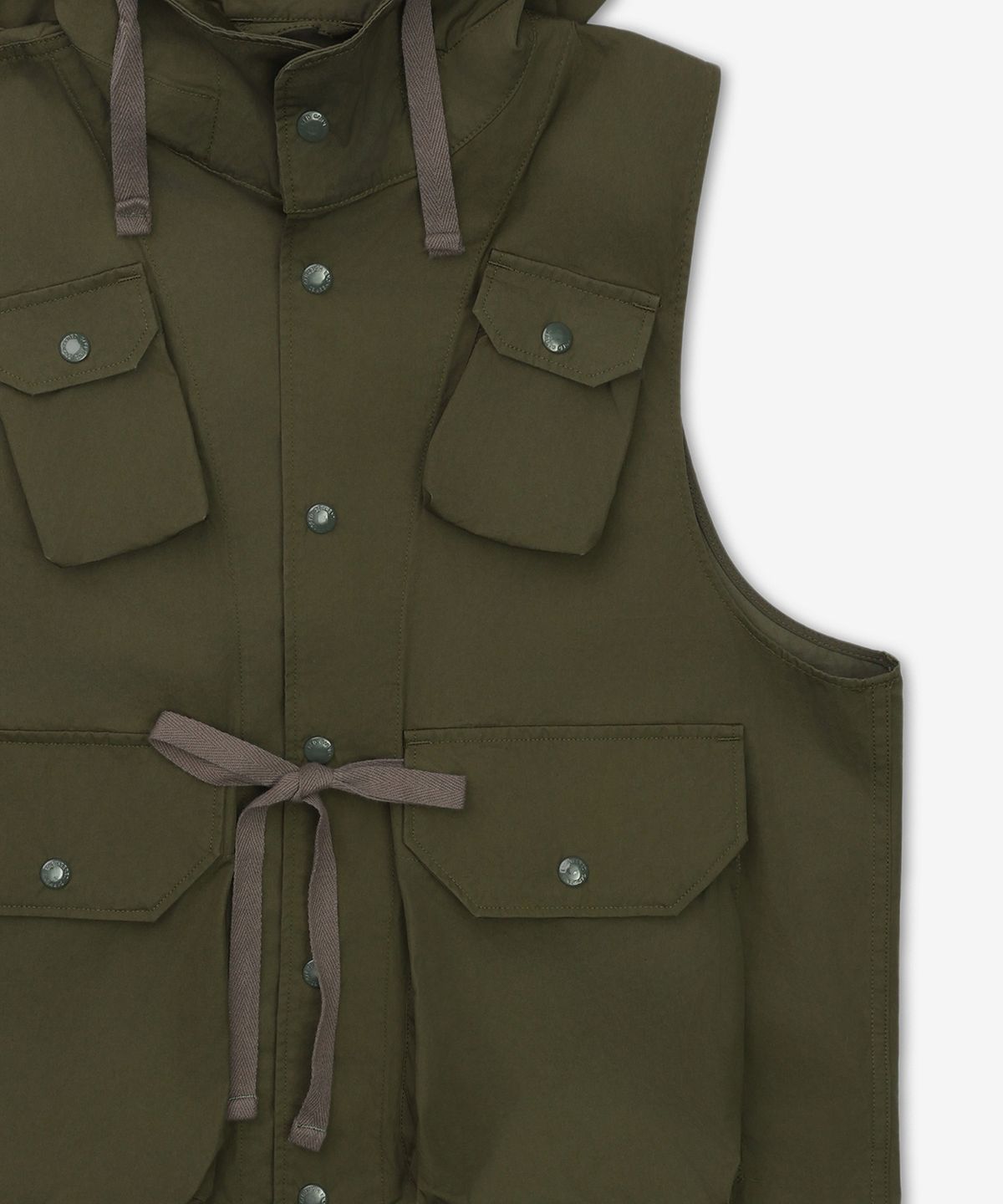 엔지니어드가먼츠(ENGINEERED GARMENTS) 필드 베스트 - 올리브 / QT078BS006