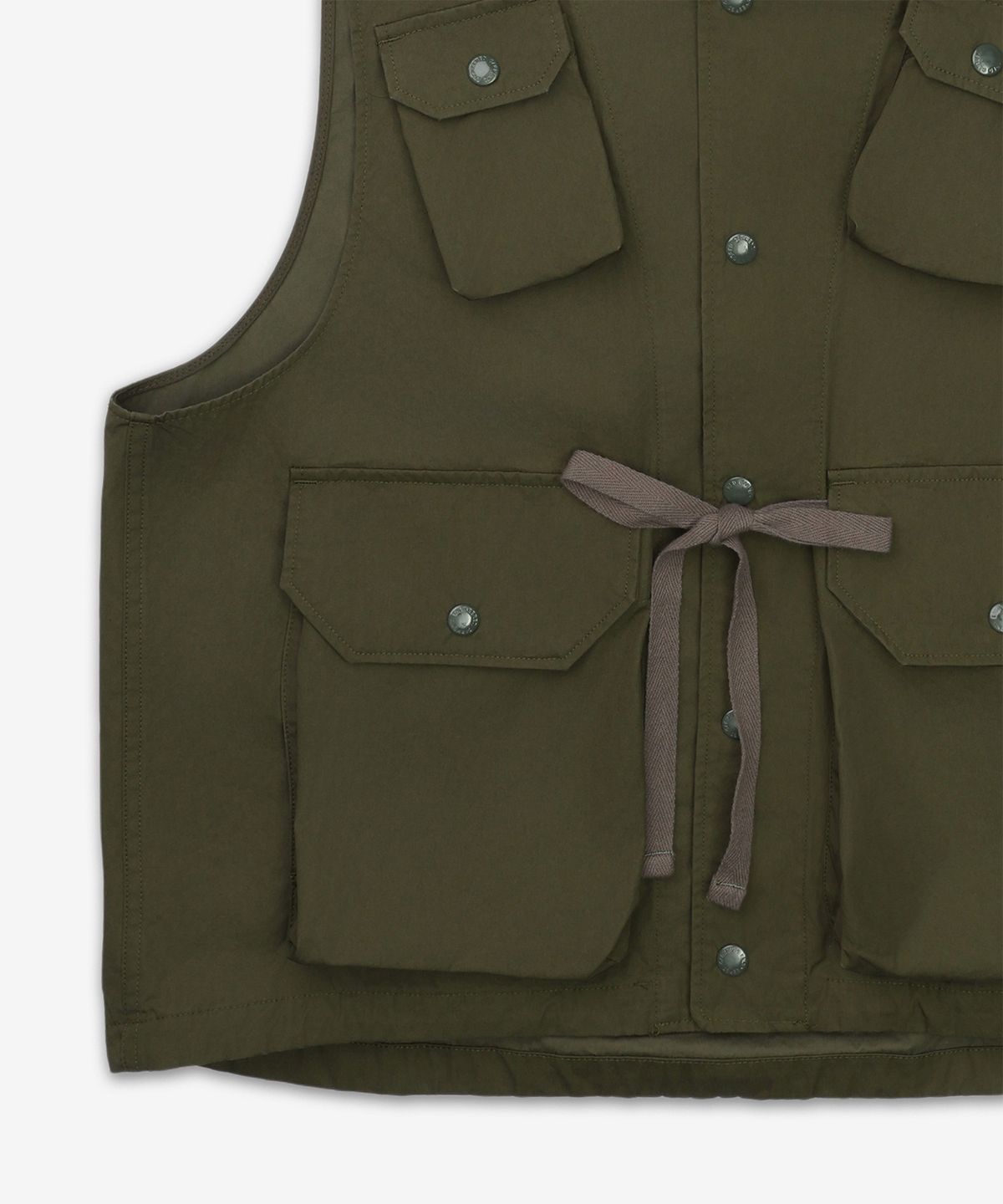 엔지니어드가먼츠(ENGINEERED GARMENTS) 필드 베스트 - 올리브 / QT078BS006