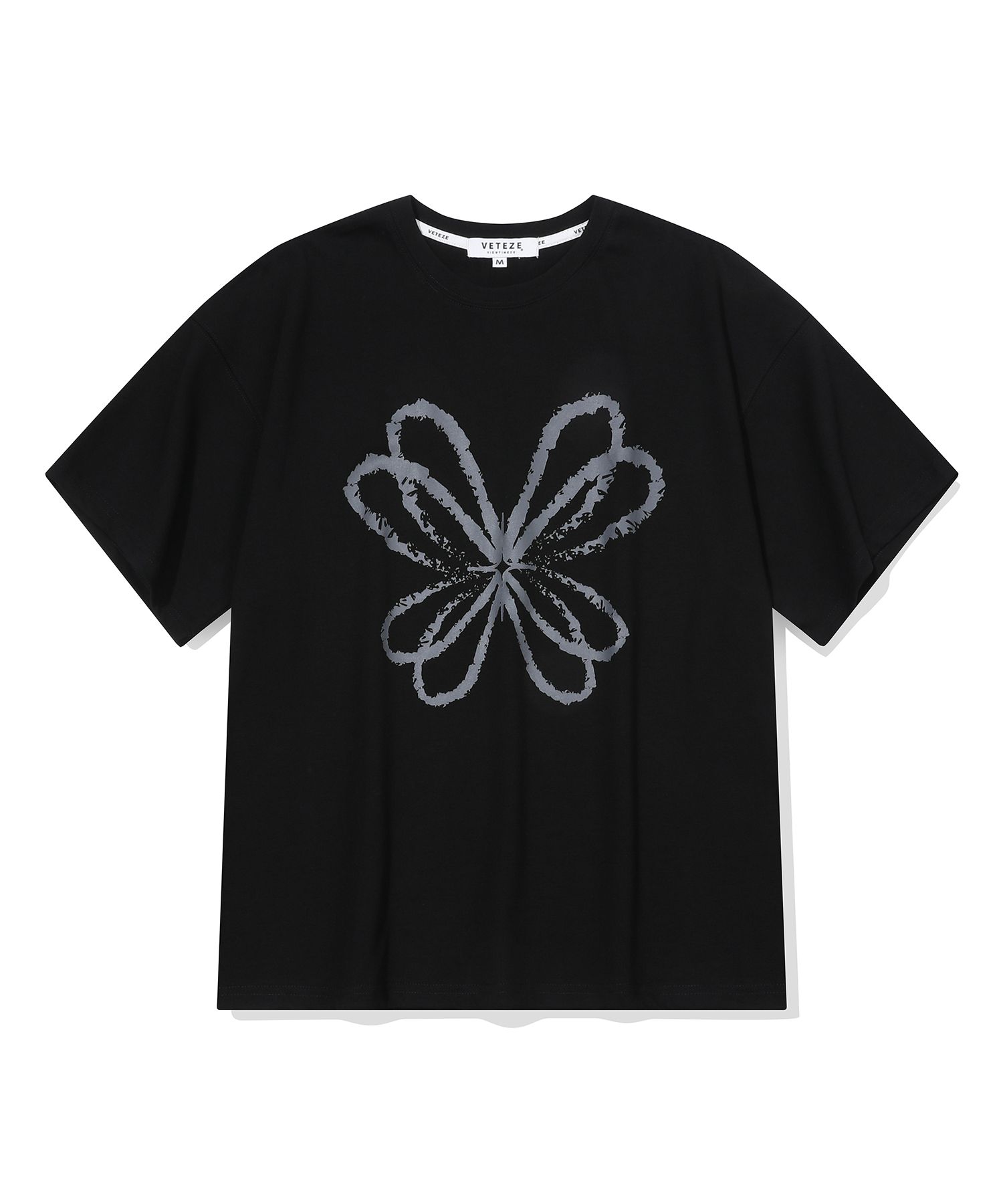【VETEZE】25SS★ AubeA Star Ribbon Spray T-shirt MUSINSA | VETEZE OBE STARRIBON SPRAY T-SHIRT (BLACK)