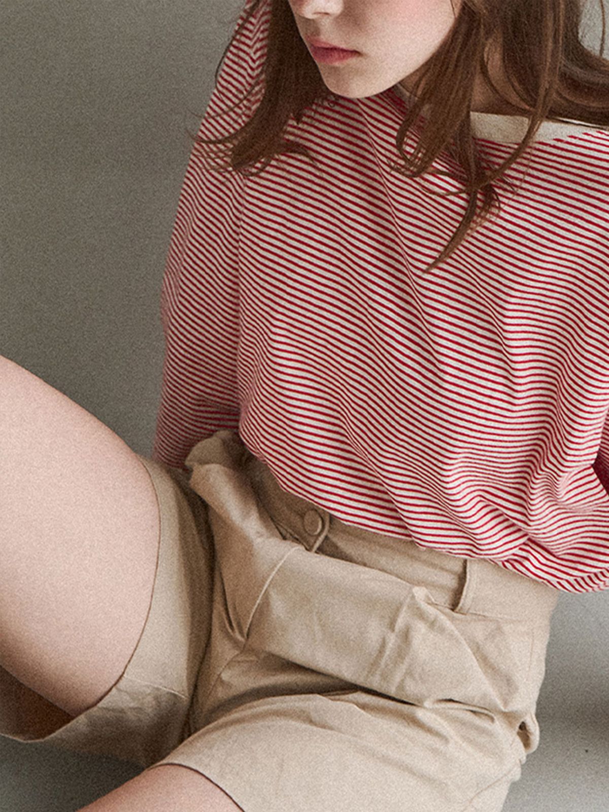 슬로우롤리(SLOWLOLLI) Basic pintuck shorts_3 Colors