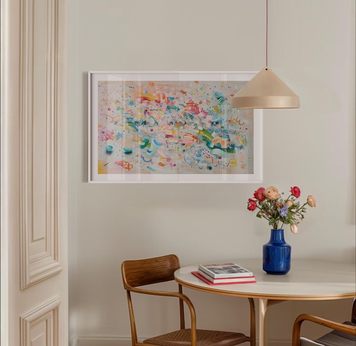 갤러리티(GALLERYT) Chroma Panorama - 추상화 인테리어 아트포스터 액자