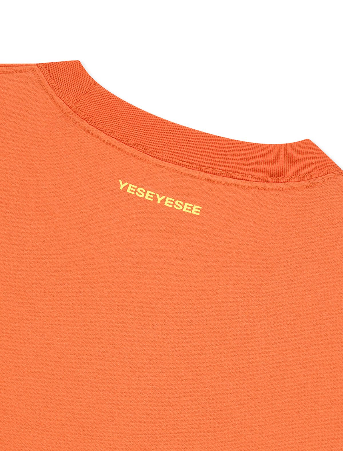 예스아이씨(YESEYESEE) Y.E.S Hobby Horse Tee Orange