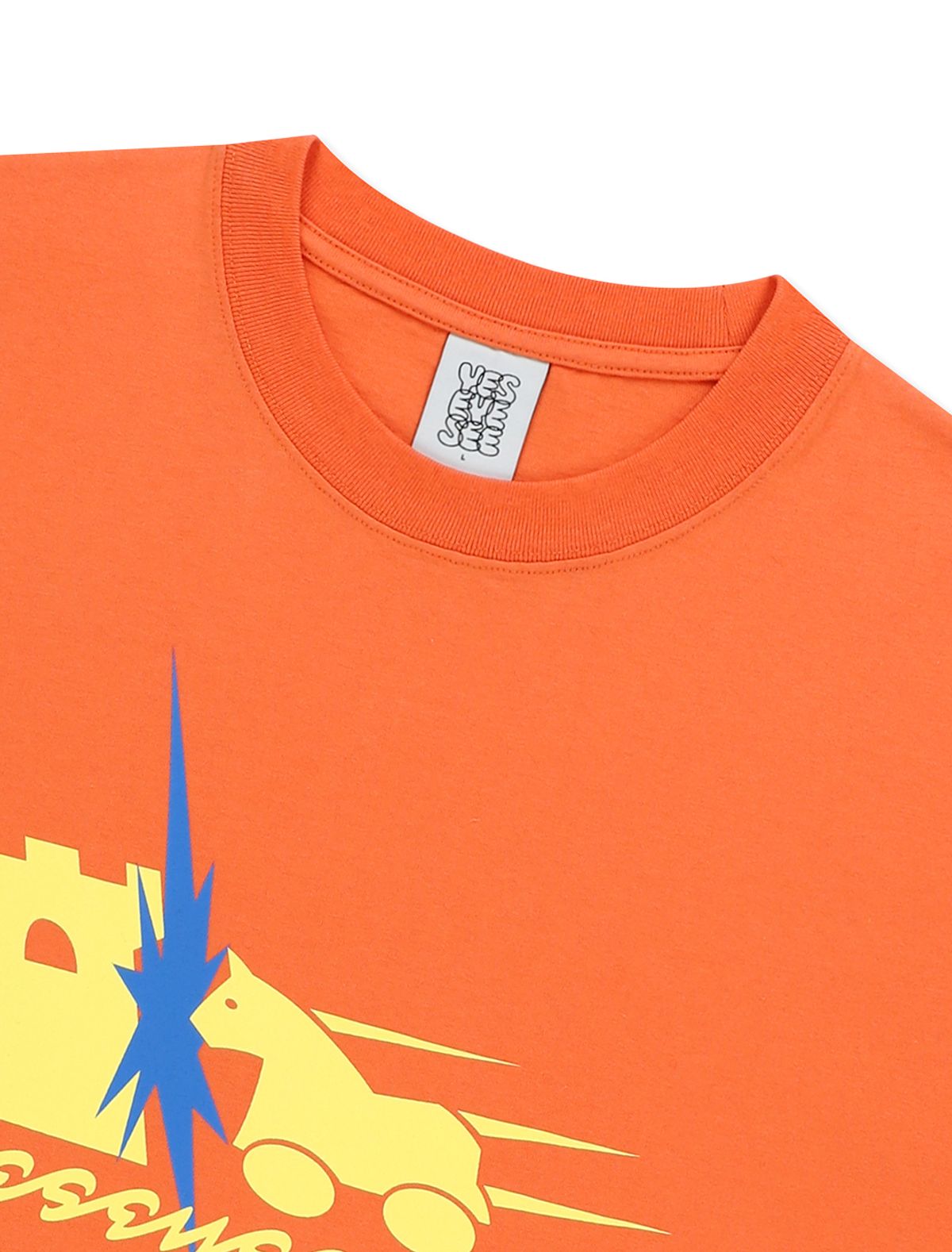 예스아이씨(YESEYESEE) Y.E.S Hobby Horse Tee Orange