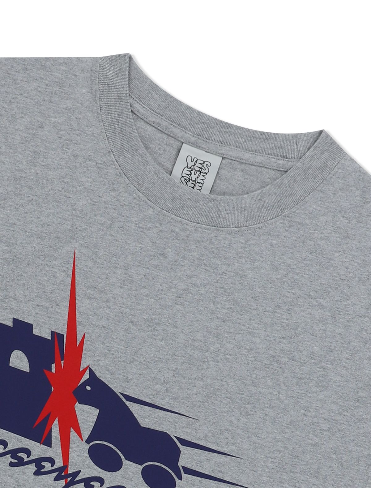 예스아이씨(YESEYESEE) Y.E.S Hobby Horse Tee Grey
