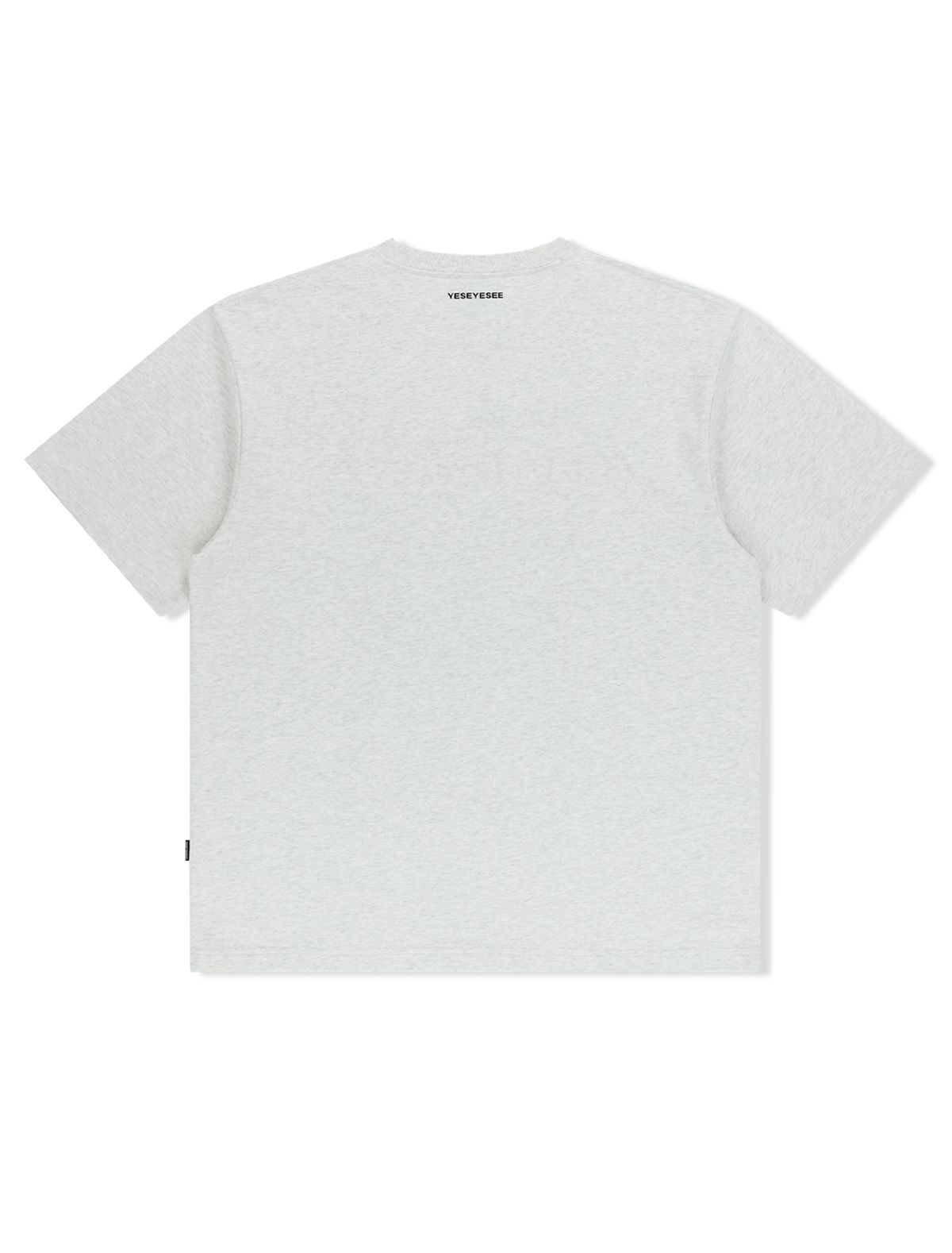 예스아이씨(YESEYESEE) Y.E.S Hooligan Tee Light Grey