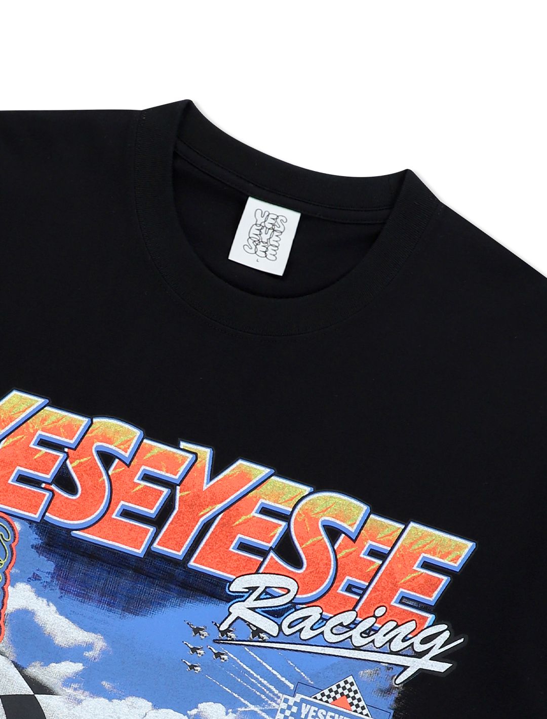 MUSINSA | YESEYESEE Racing Tee Black