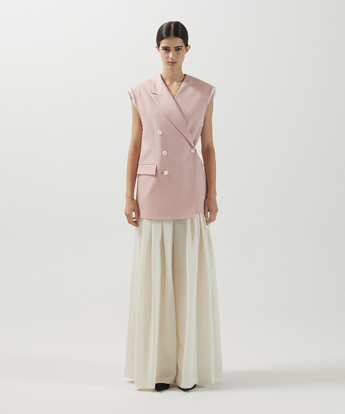 므아므(MMAM) Asymmetric origami vest