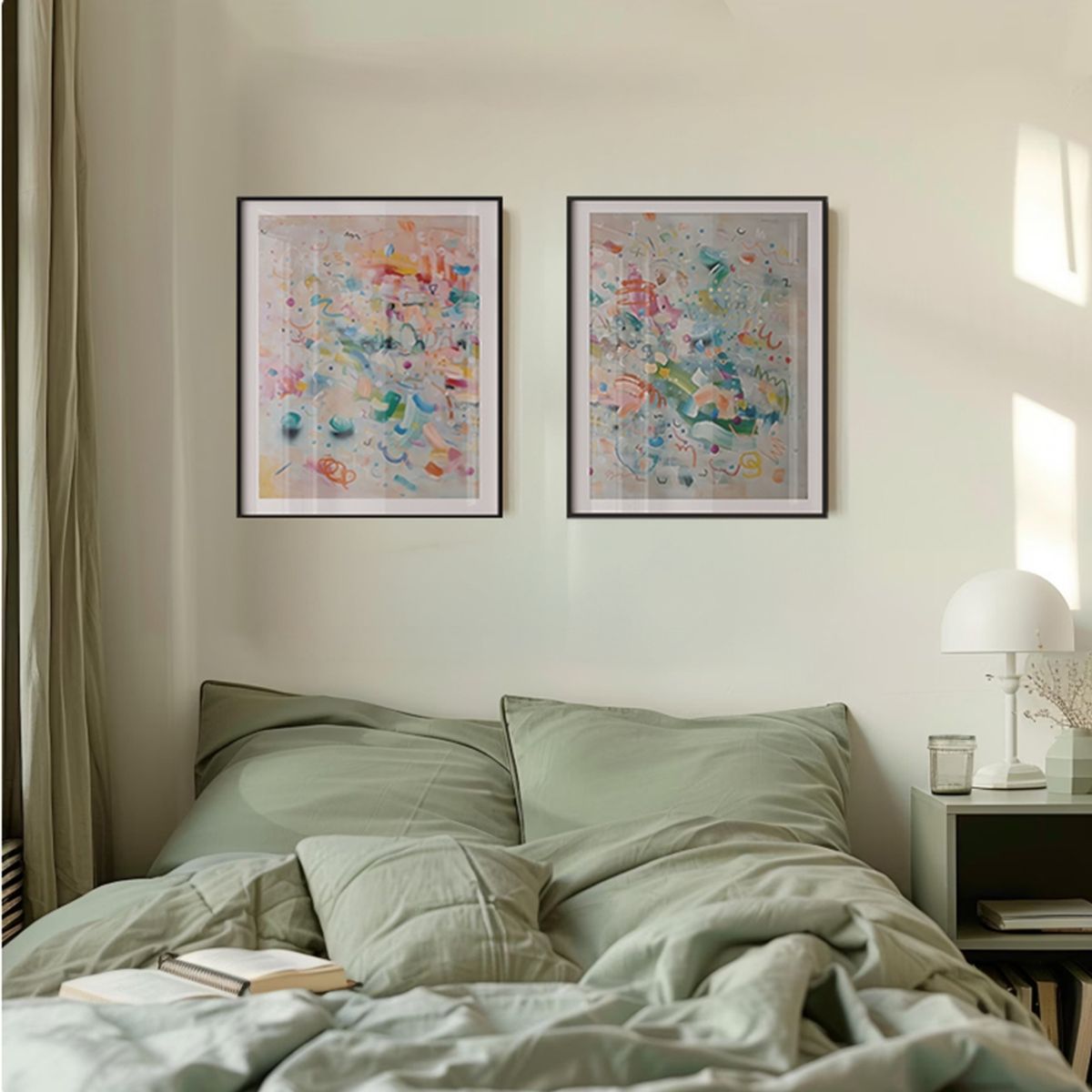 갤러리티(GALLERYT) Chroma I - 추상화 인테리어 아트포스터 액자