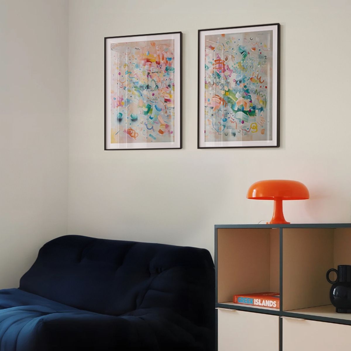 갤러리티(GALLERYT) Chroma I - 추상화 인테리어 아트포스터 액자