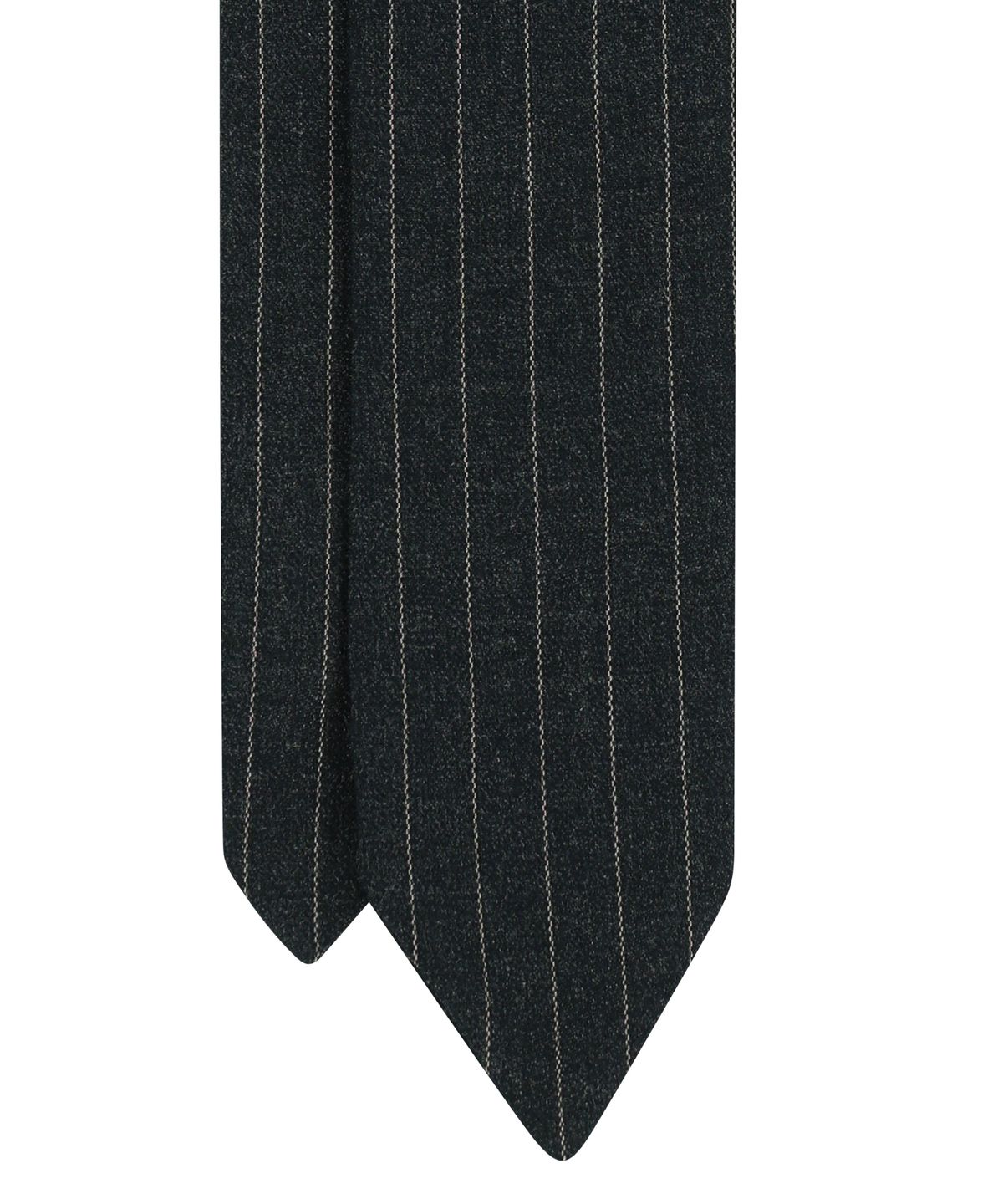 이우가마카라스(IUGAMAKARAS) Pin Striped Tie (Dark Gray)