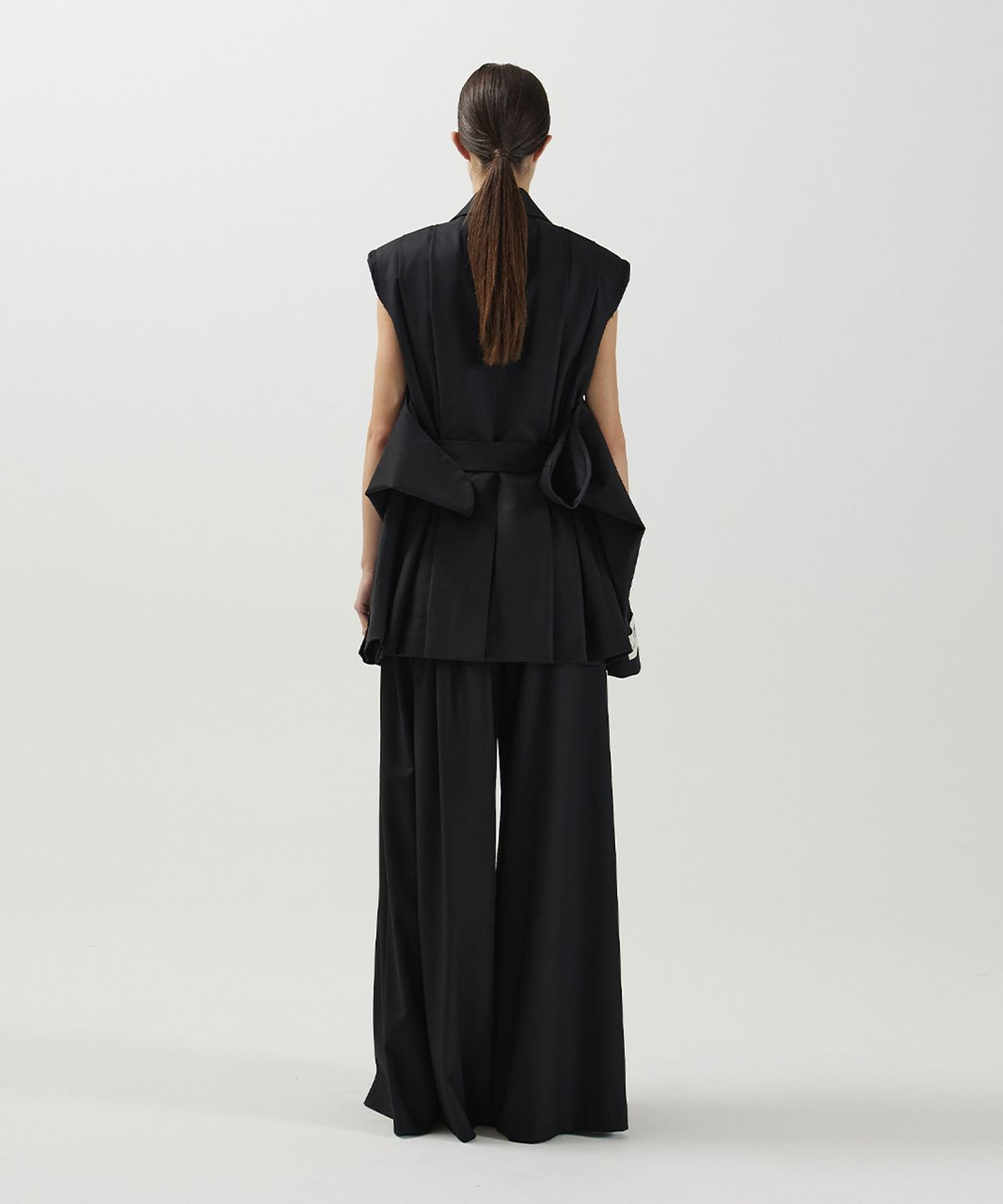 므아므(MMAM) Layered pin tuck slacks