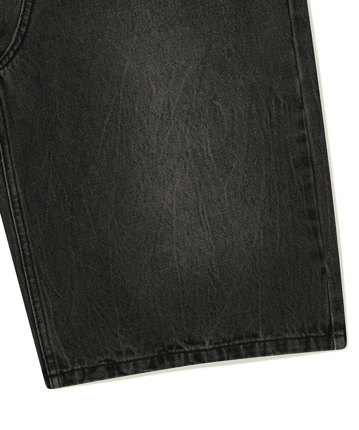 마하그리드(MAHAGRID) MUD WASHING DENIM SHORT BLACK(MG2FMMD170A)