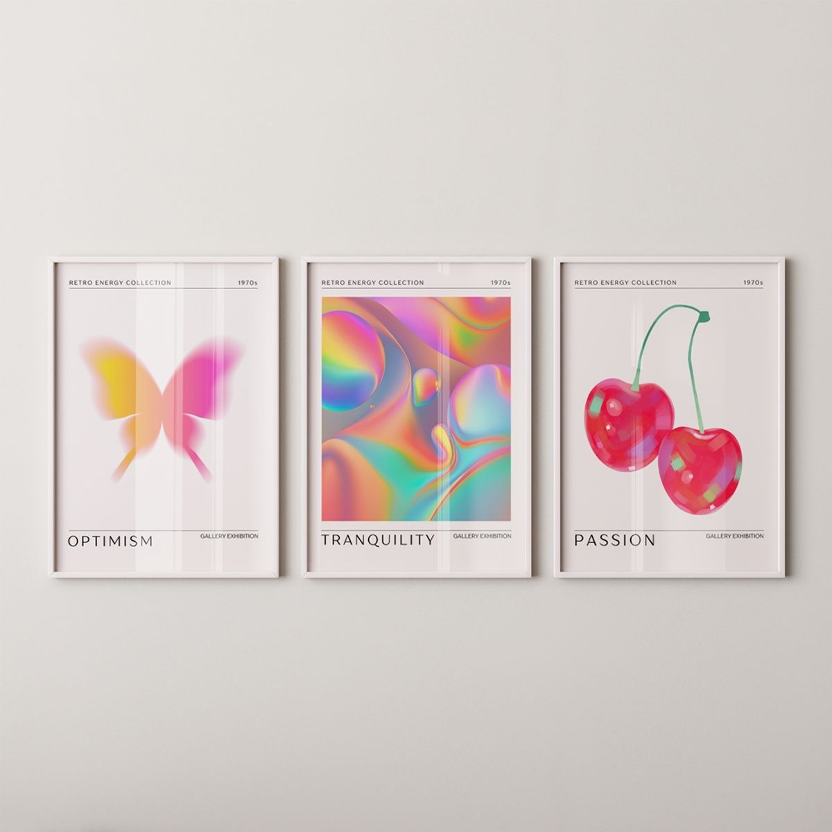 갤러리티(GALLERYT) Tranquilty - 레트로 빈티지 미드센추리 모던 인테리어 포스터 액자