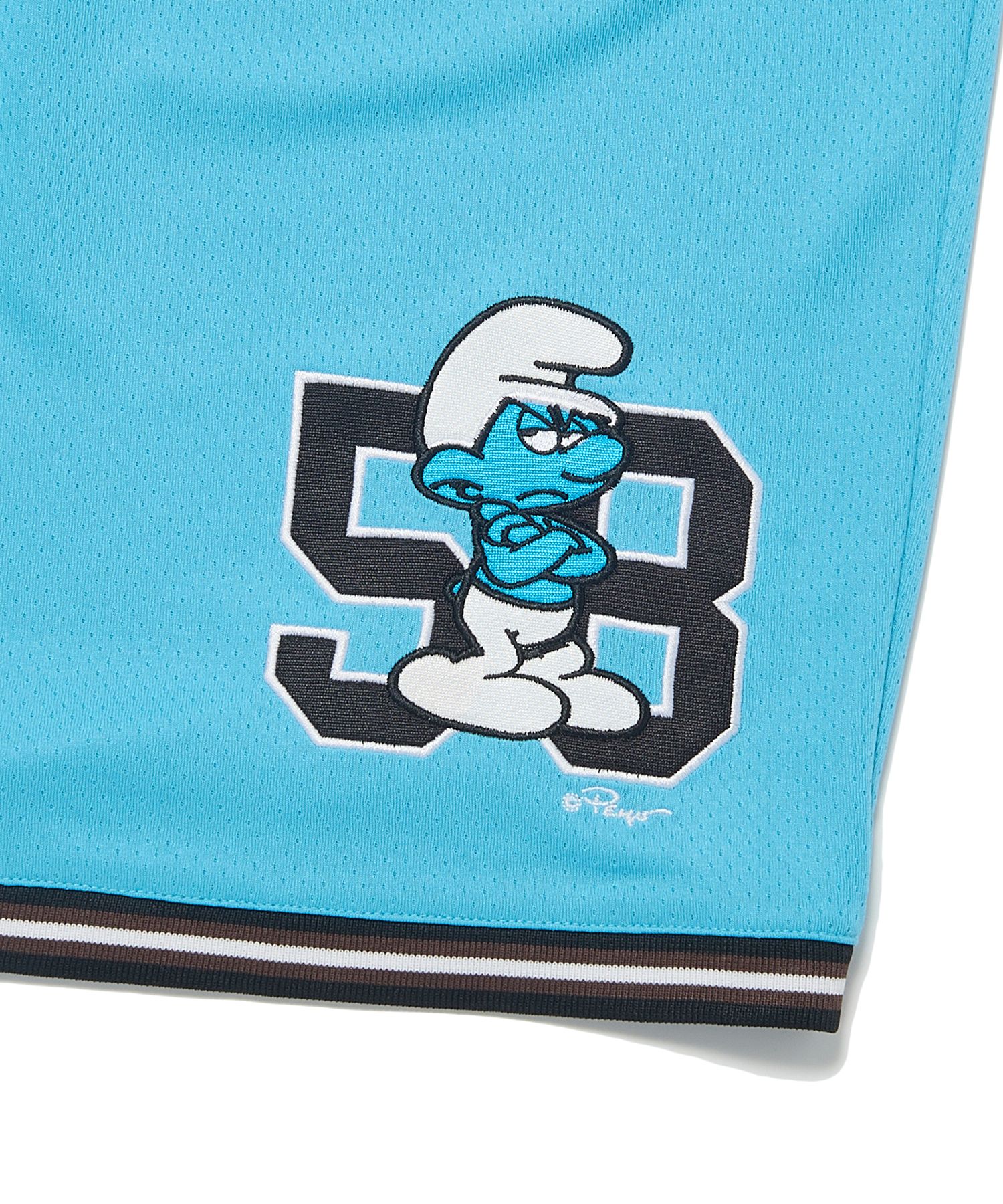 ★2025SS新作★WKNDRS X SMURFS★58 BASKETBALL SHORTS MUSINSA | WKNDRS 58 BASKETBALL SHORTS (S.BLUE)