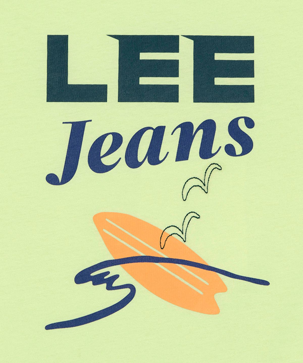 리 키즈(LEE KIDS) 베이직 리진스 반팔티셔츠 민트 LK2502ST24MI