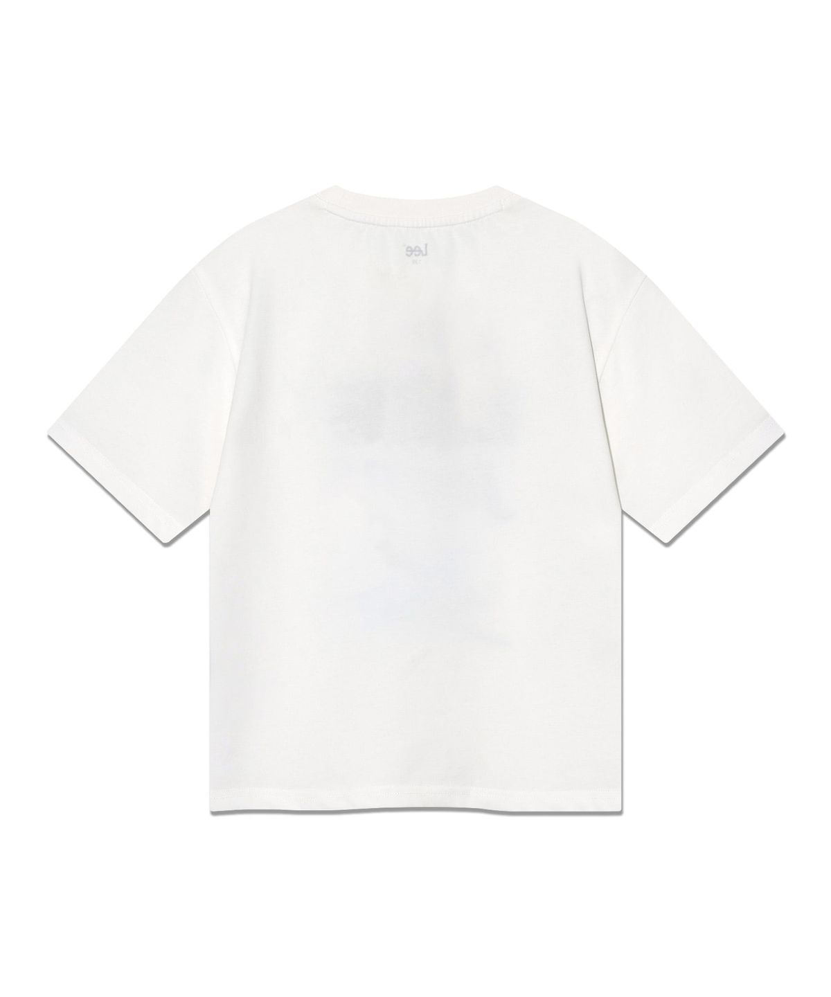 리 키즈(LEE KIDS) 베이직 리진스 반팔티셔츠 화이트 LK2502ST24WH