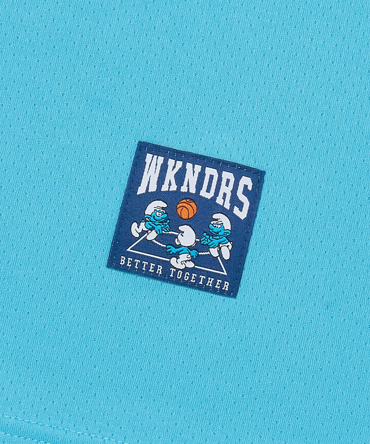 위캔더스(WKNDRS) 58 BASKETBALL JERSEY (S.BLUE)