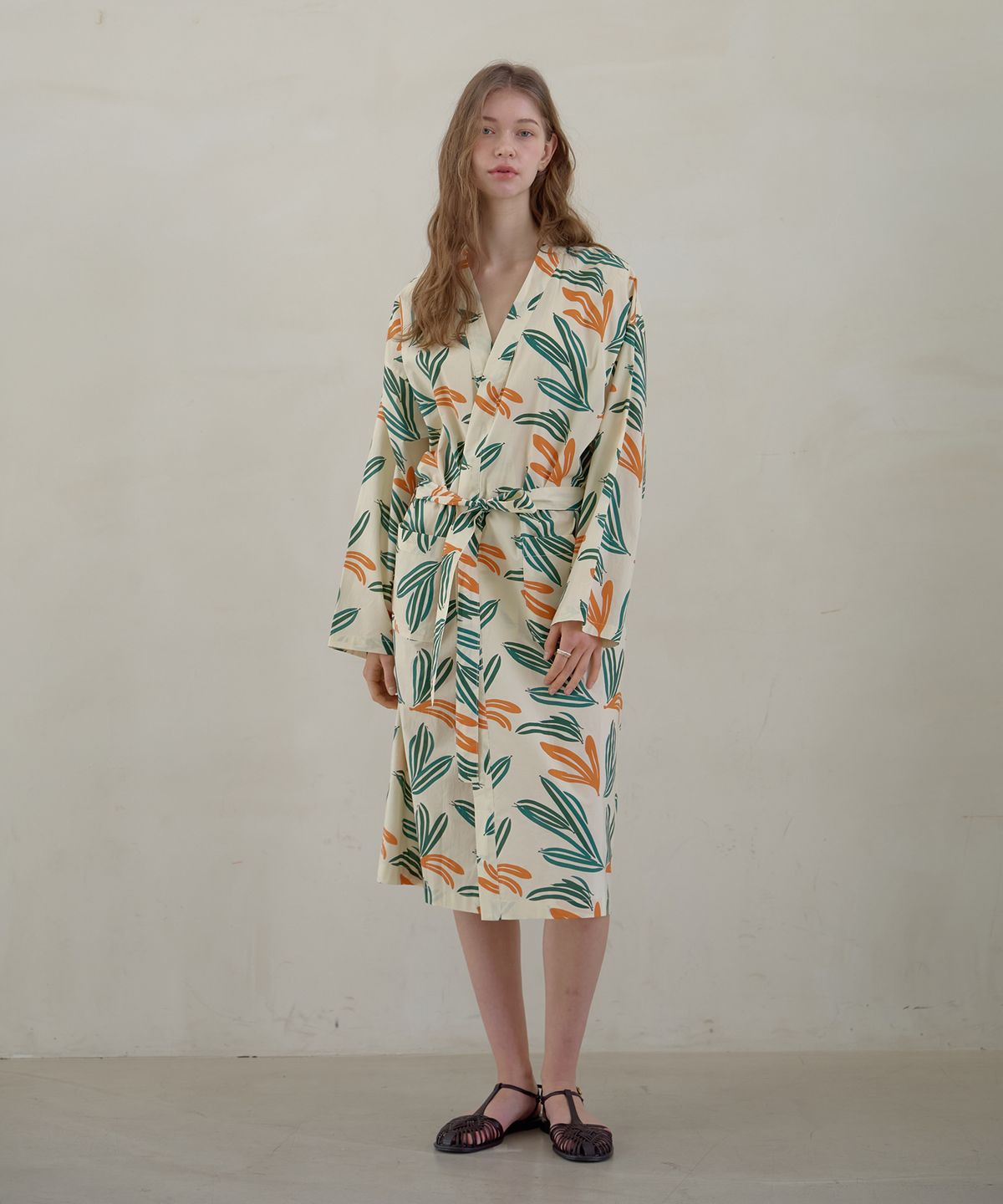 아템포(ATEMPO) CLASSIC LONG ROBE_tropical