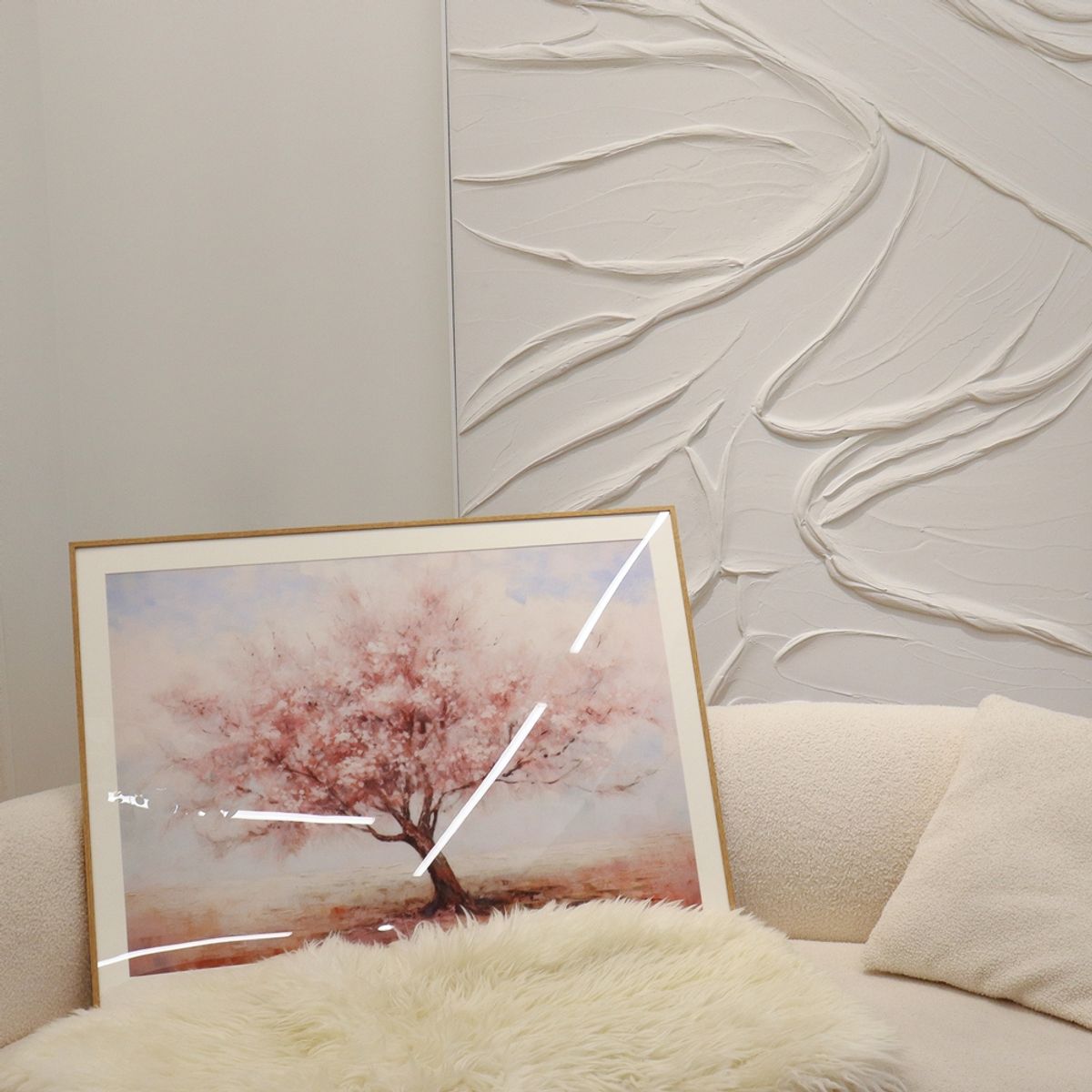 갤러리티(GALLERYT) Spring cherry blossom - 빈티지 풍경 봄 벚꽃 거실 인테리어 포스터 액자