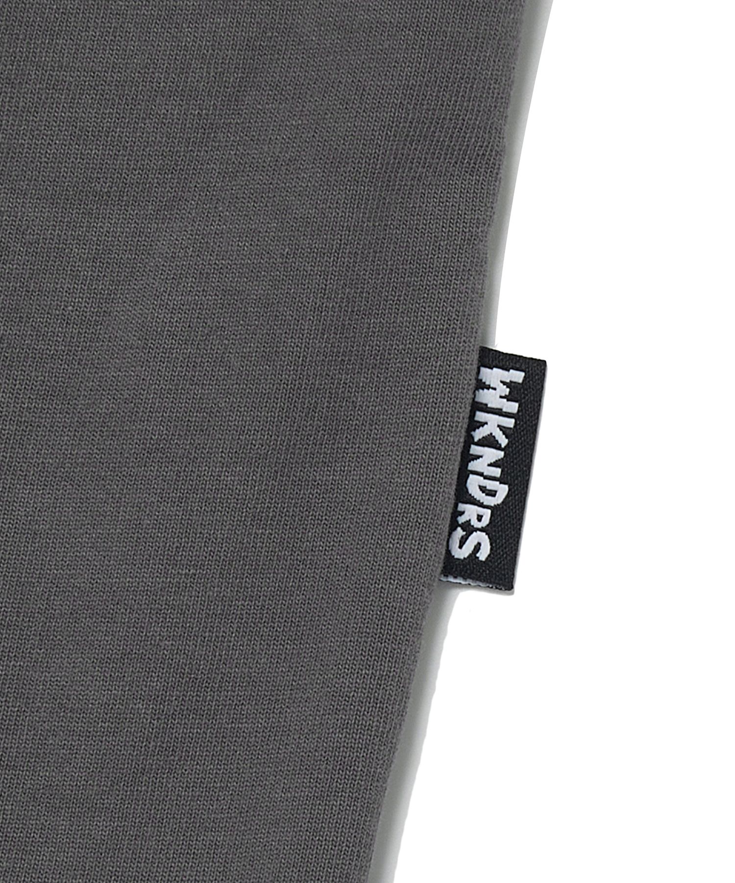 MUSINSA | WKNDRS SHADOW T-SHIRT (CHARCOAL)