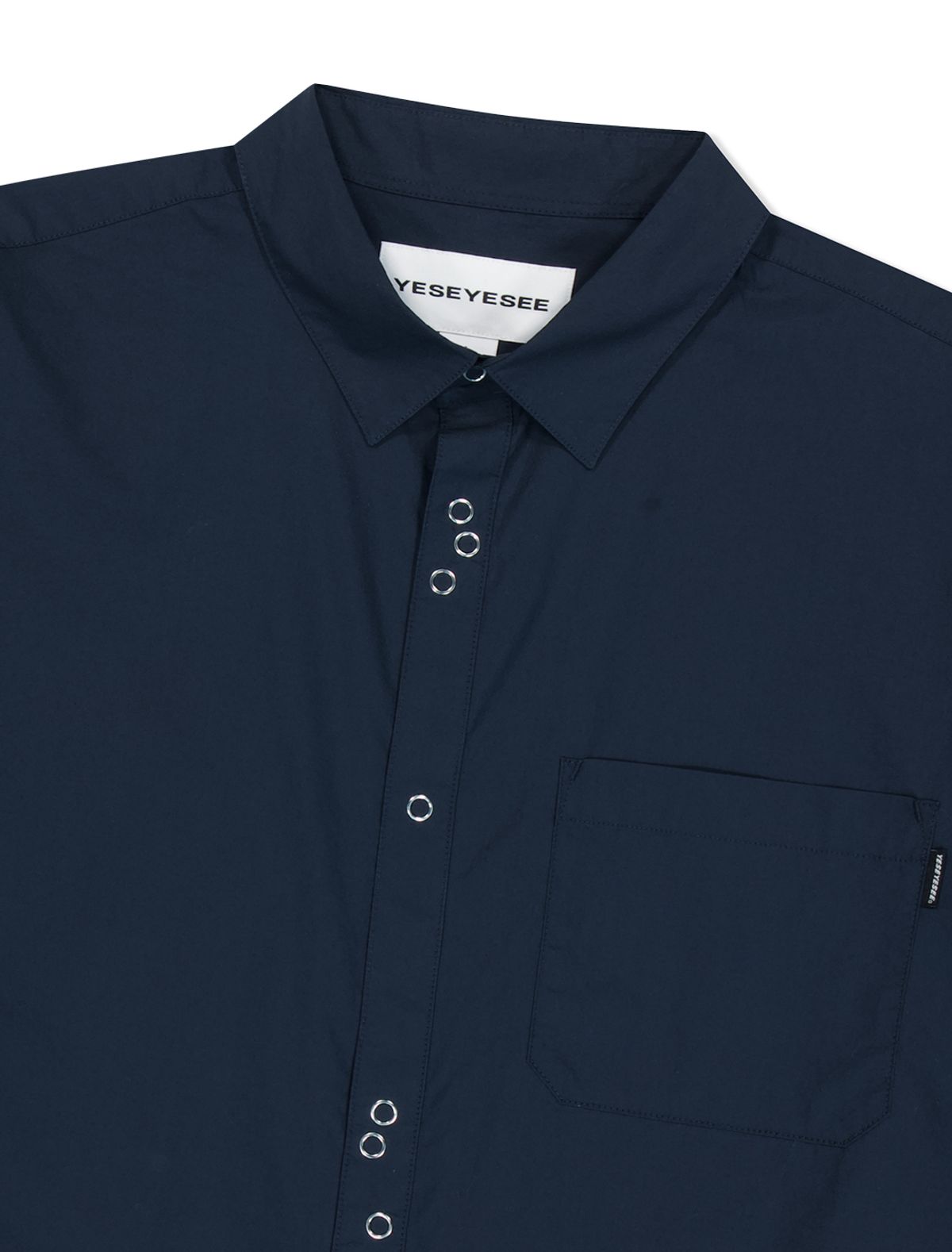 예스아이씨(YESEYESEE) Pinnacle S/S Shirt Navy