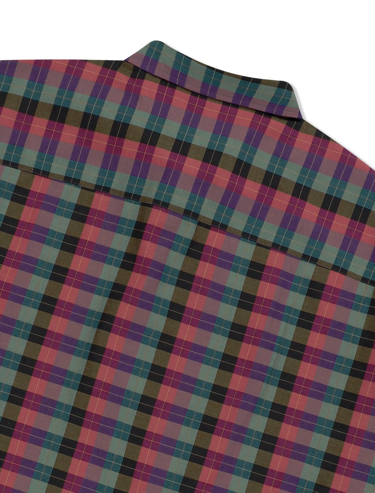 예스아이씨(YESEYESEE) Y.E.S Short Sleeve Check Shirt Multi