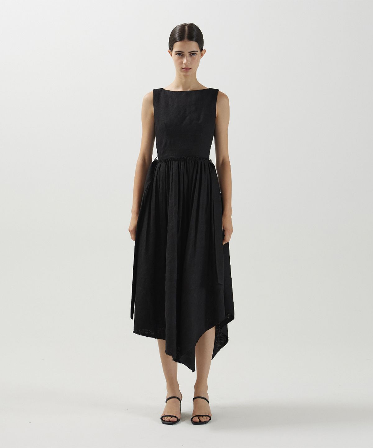 므아므(MMAM) Linen stitch minimal dress
