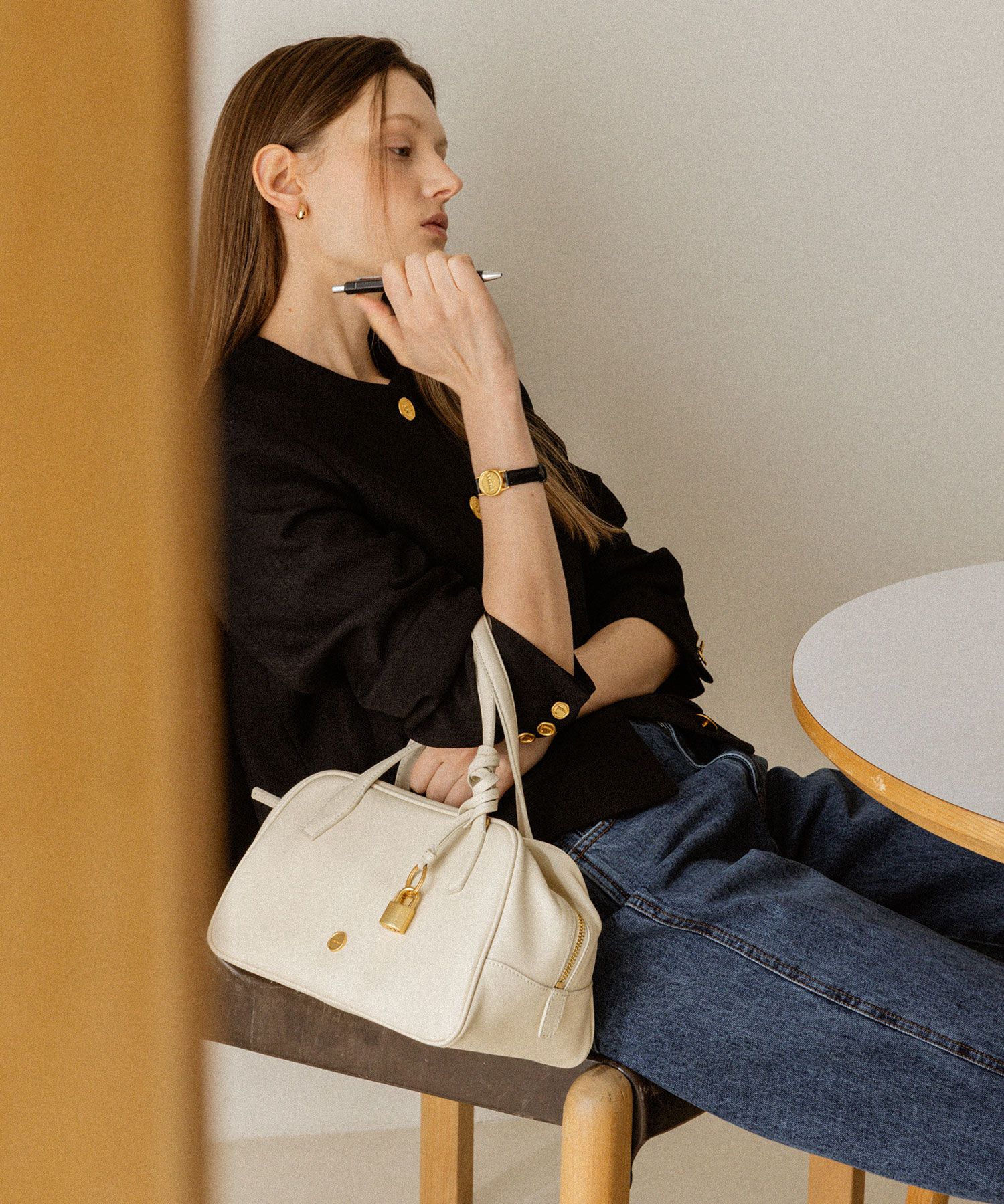 [LEMEME] Sac Flaner Vanilla ☆送料込☆ MUSINSA | LEMEME Sac Flaner Vanilla