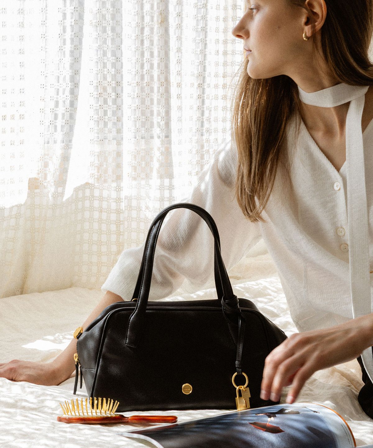 르메메(LEMEME) Sac Flaner Black