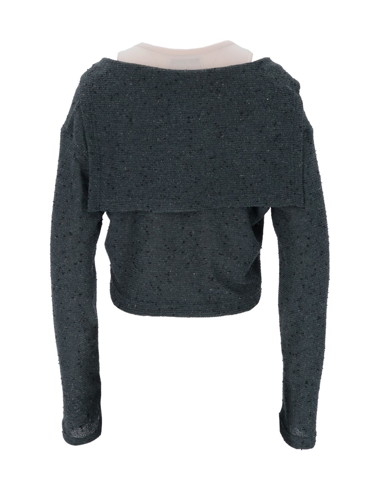 쎄쎄쎄(SETSETSET) SAILOR DUST KNIT CARDIGAN DARK GREEN
