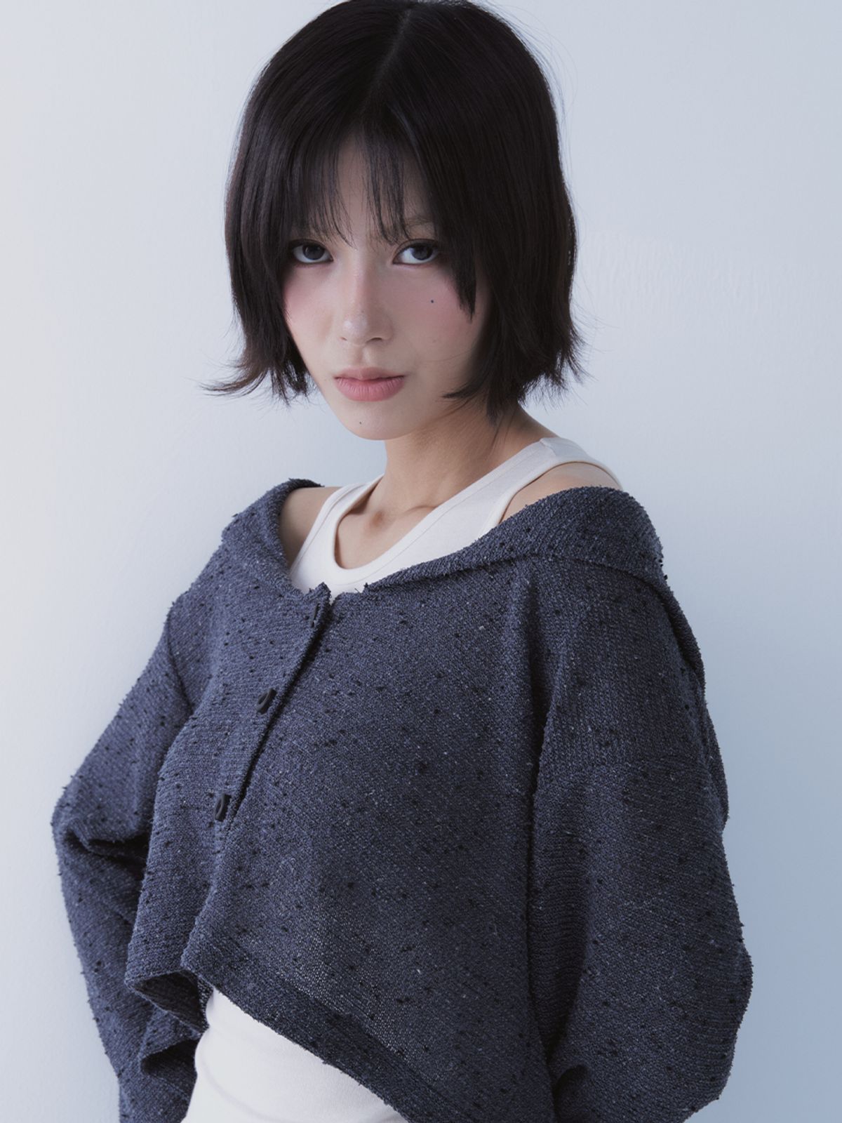 쎄쎄쎄(SETSETSET) SAILOR DUST KNIT CARDIGAN DARK GREEN