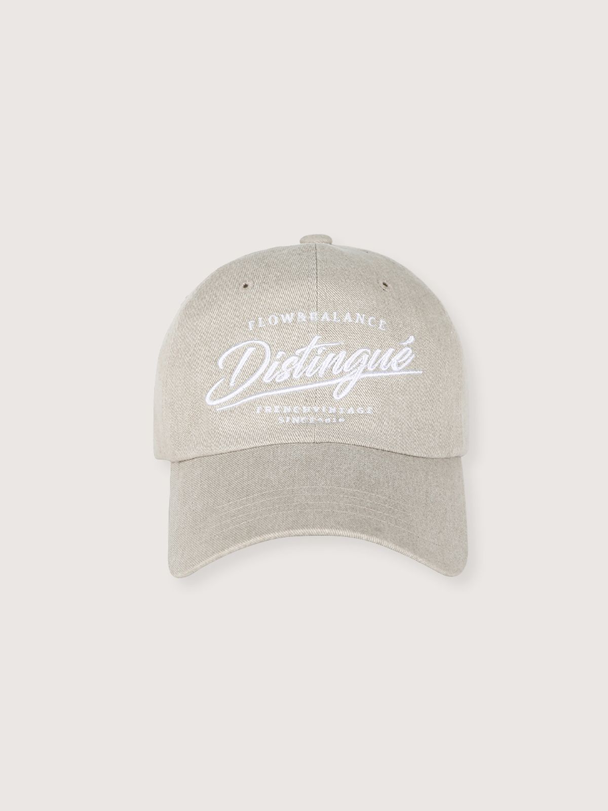 르니나(LENINA) FLOW embroidery ball cap_BEIGE