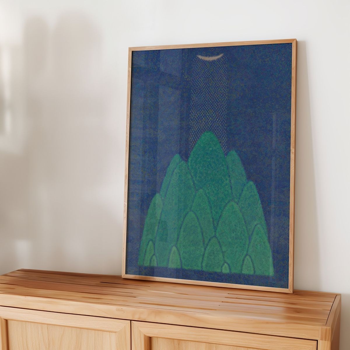 갤러리티(GALLERYT) 휴 - 달빛숲 193 - 강선미 작가 포스터 액자 46x60cm