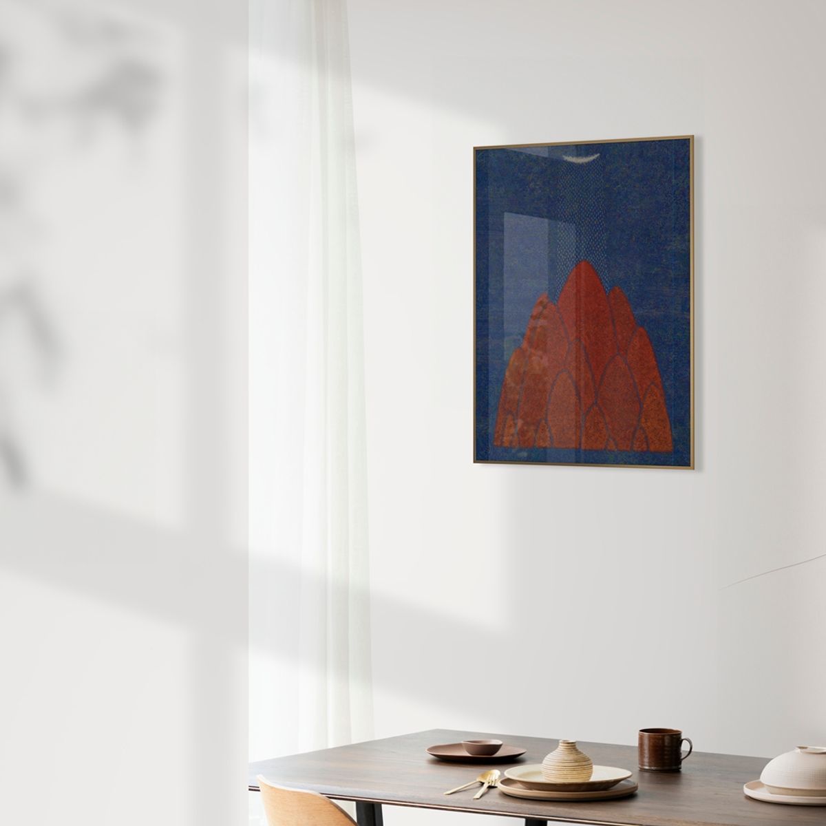 갤러리티(GALLERYT) 휴 - 달빛숲 194 - 강선미 작가 포스터 액자 46x60cm