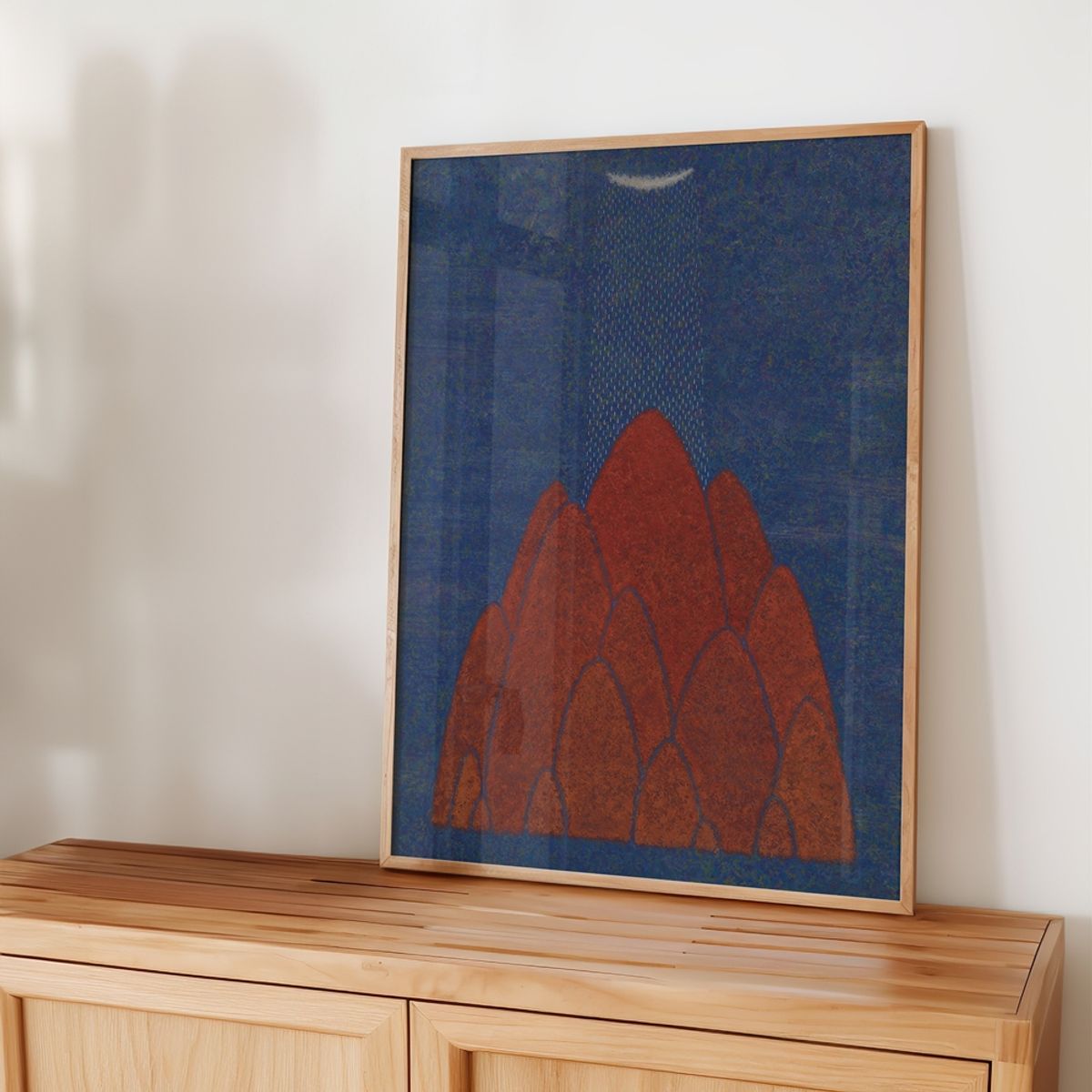 갤러리티(GALLERYT) 휴 - 달빛숲 194 - 강선미 작가 포스터 액자 46x60cm