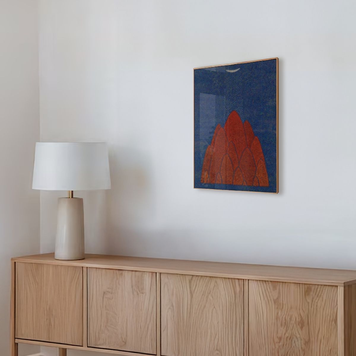 갤러리티(GALLERYT) 휴 - 달빛숲 194 - 강선미 작가 포스터 액자 46x60cm