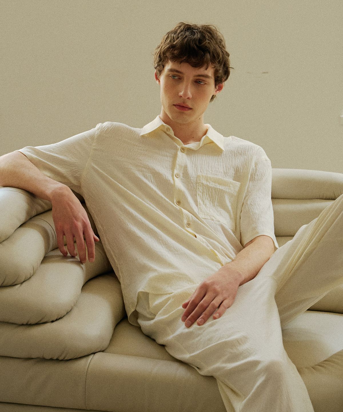아템포(ATEMPO) FIRST PAJAMA SET_ecru (man)