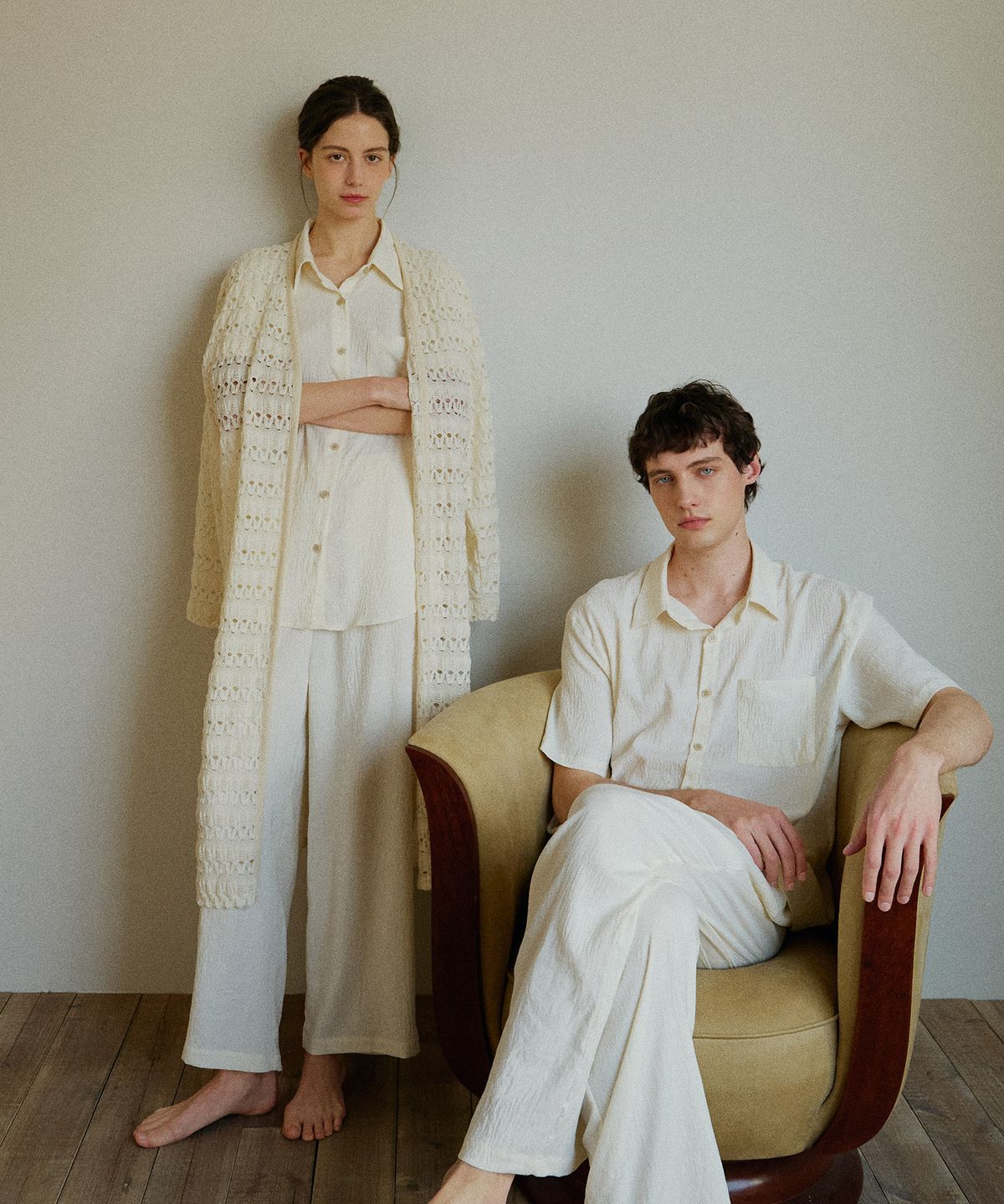 아템포(ATEMPO) FIRST PAJAMA SET_ecru (man)