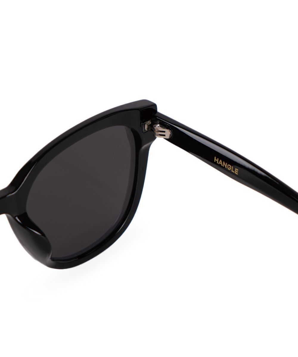 MUSINSA | HANGLE EYEWEAR Neutro Oversized Sunglasses Black