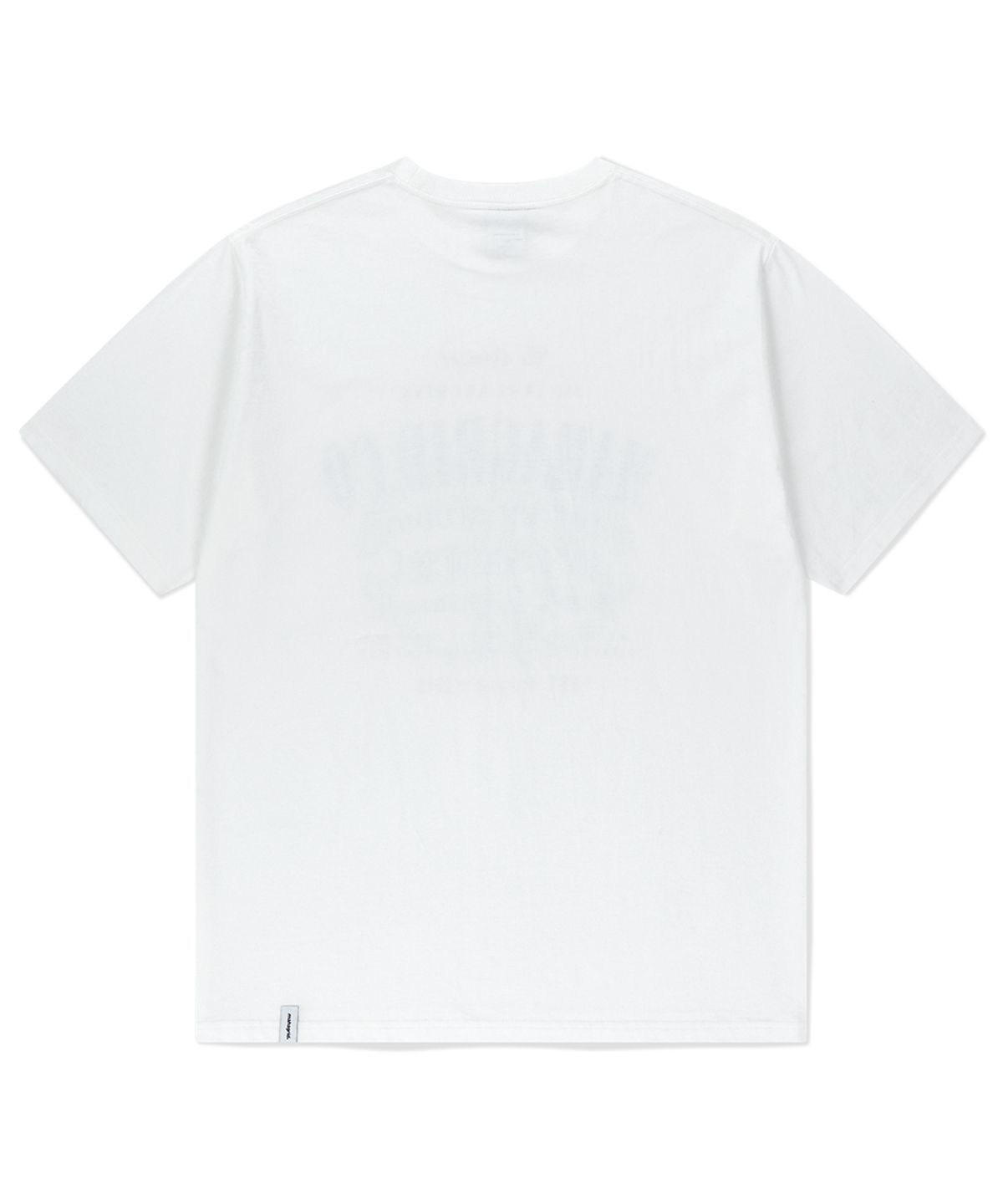 마하그리드(MAHAGRID) ARCHIVE LOGO TEE WHITE(MG2FMMT513A)