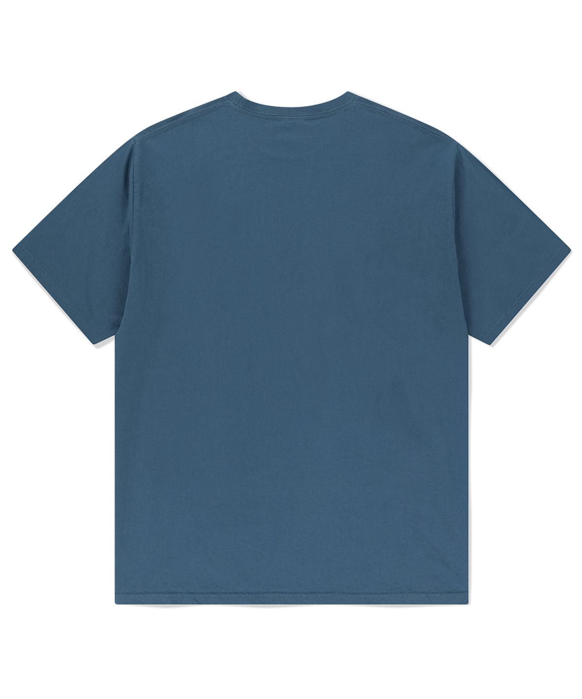 마하그리드(MAHAGRID) mah CUT OFF APPLIQUE TEE BLUE(MG2FMMT523A)