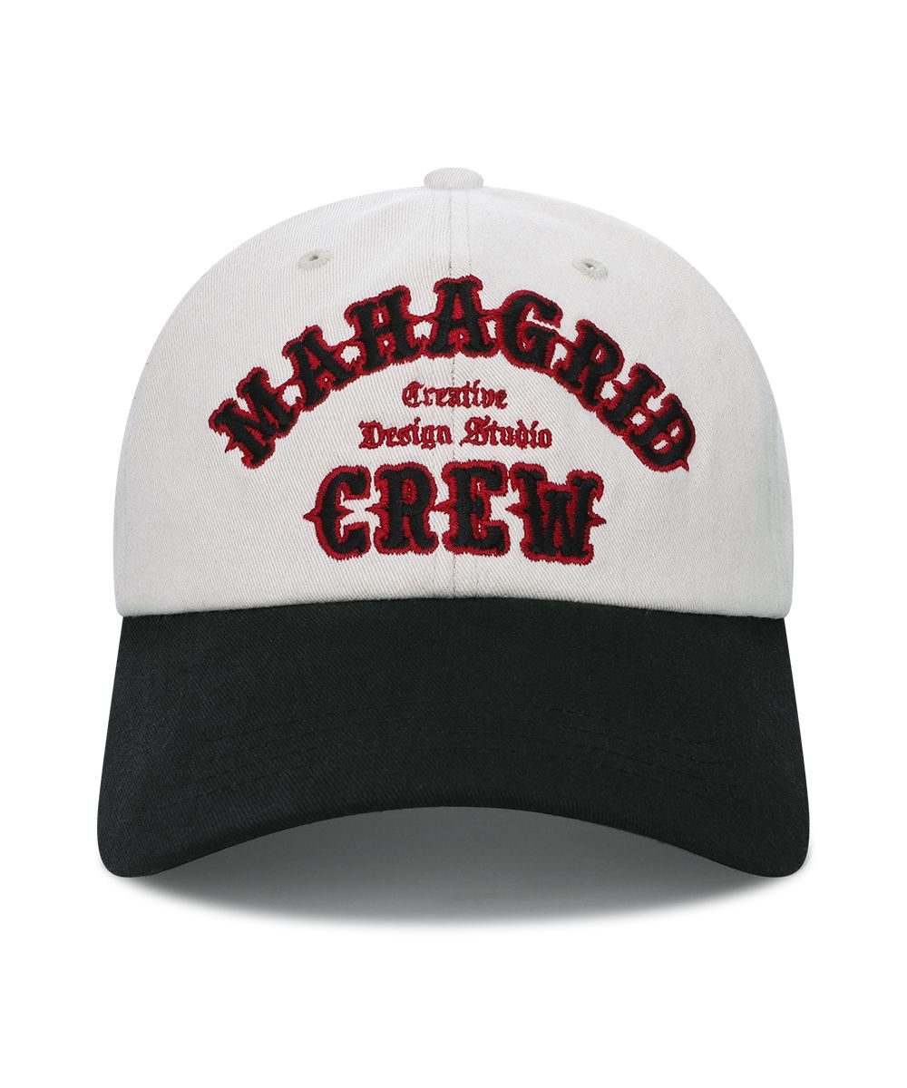 【mahagrid】25SS★ MAHAGRID CREW CAP MAHAGRID CREW CAP[BLACK] - MAHAGRID
