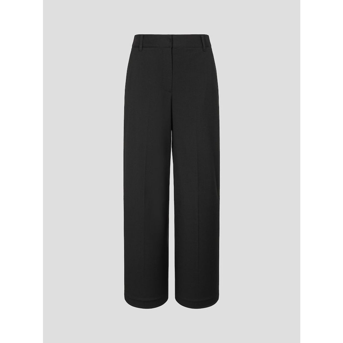 빈폴 레이디스(BEANPOLE LADIES) [B. my] 시그니처 세미 와이드 팬츠  블랙 (BF5221N115)