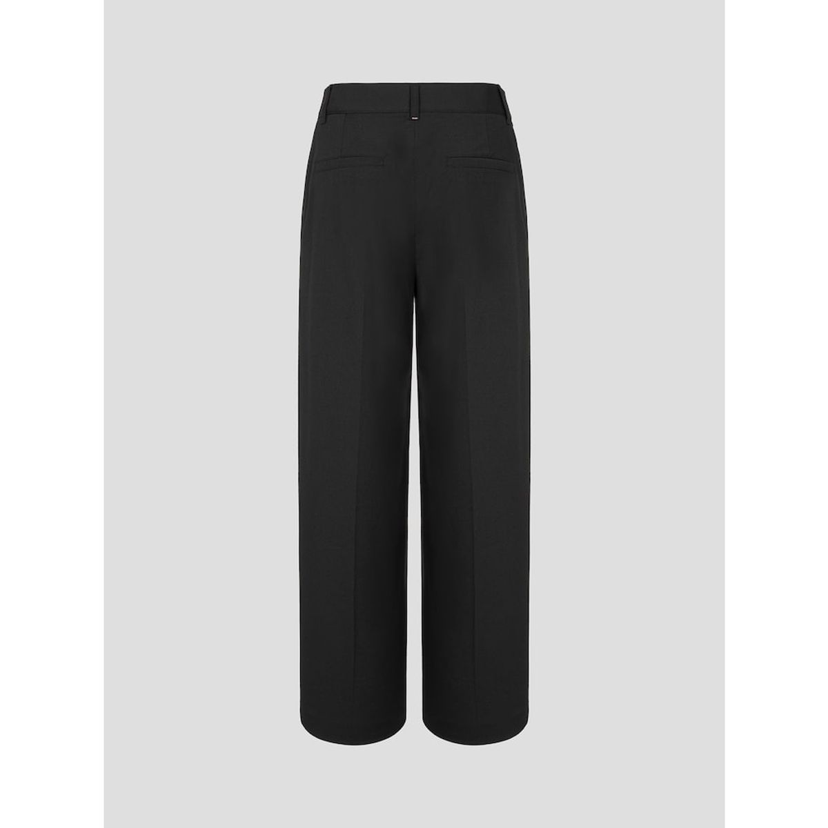 빈폴 레이디스(BEANPOLE LADIES) [B. my] 시그니처 세미 와이드 팬츠  블랙 (BF5221N115)