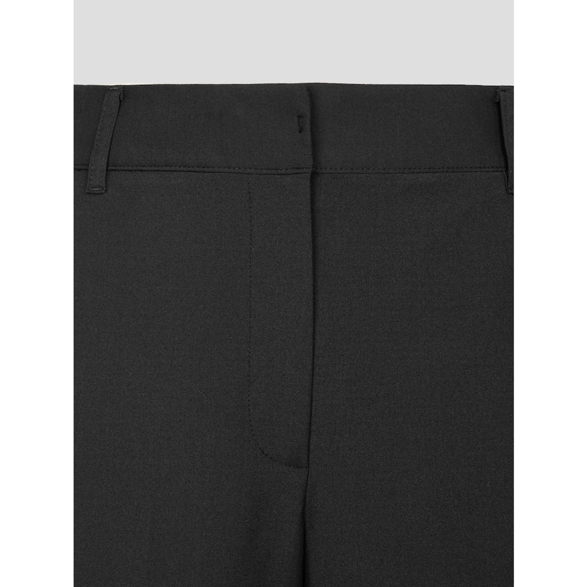 빈폴 레이디스(BEANPOLE LADIES) [B. my] 시그니처 세미 와이드 팬츠  블랙 (BF5221N115)