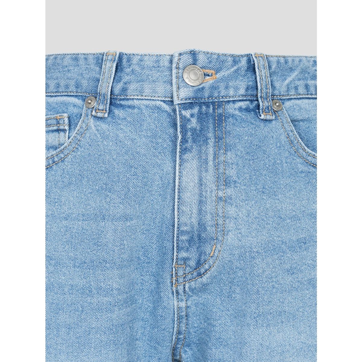 빈폴 레이디스(BEANPOLE LADIES) [Essential] 배기핏 데님 팬츠  스카이블루 (BF5321E02Q)