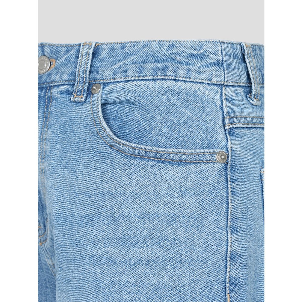 빈폴 레이디스(BEANPOLE LADIES) [Essential] 배기핏 데님 팬츠  스카이블루 (BF5321E02Q)