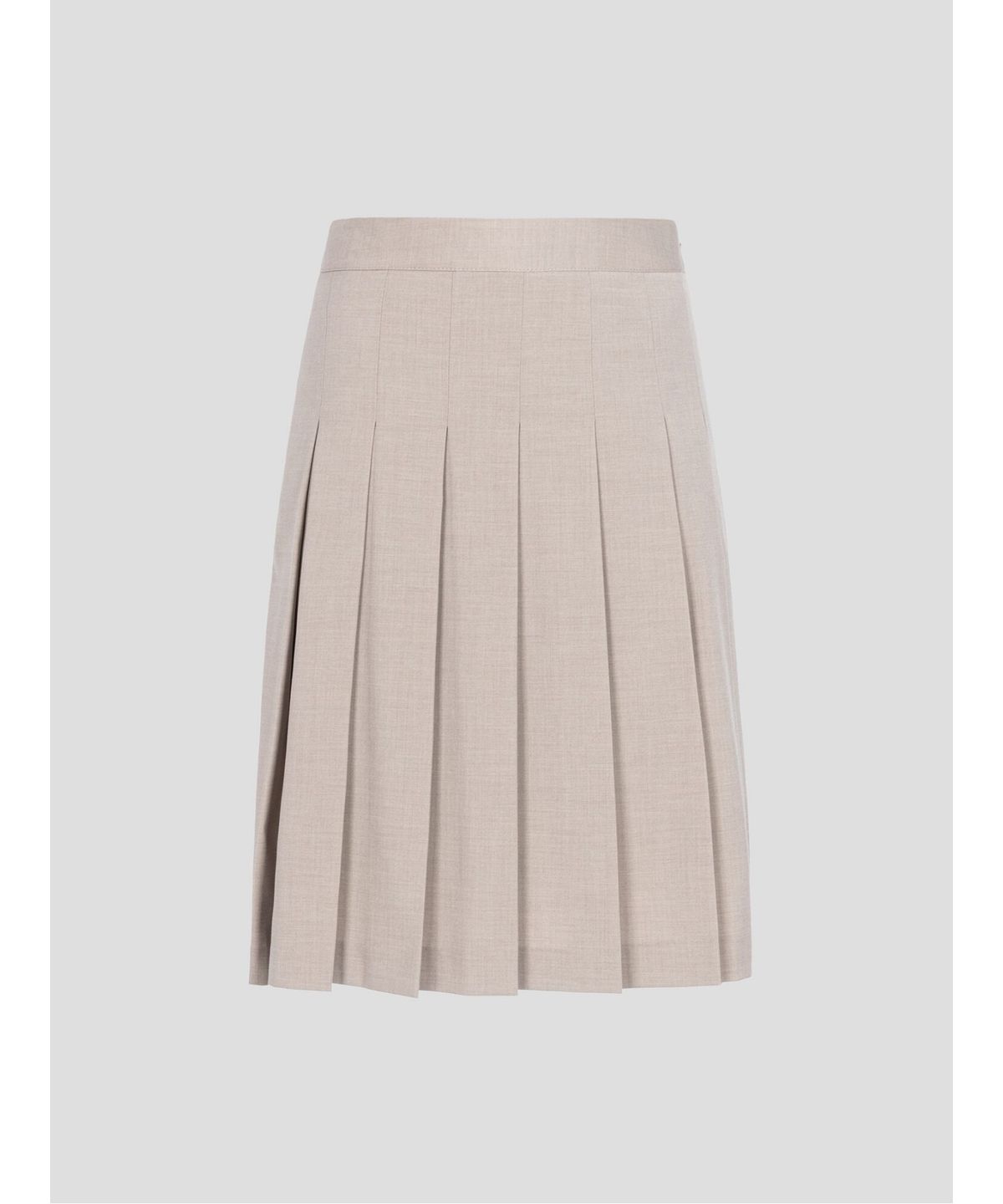 빈폴 레이디스(BEANPOLE LADIES) [B. my] 클래식 플리츠 미니 스커트  베이지 (BF5227N01A)