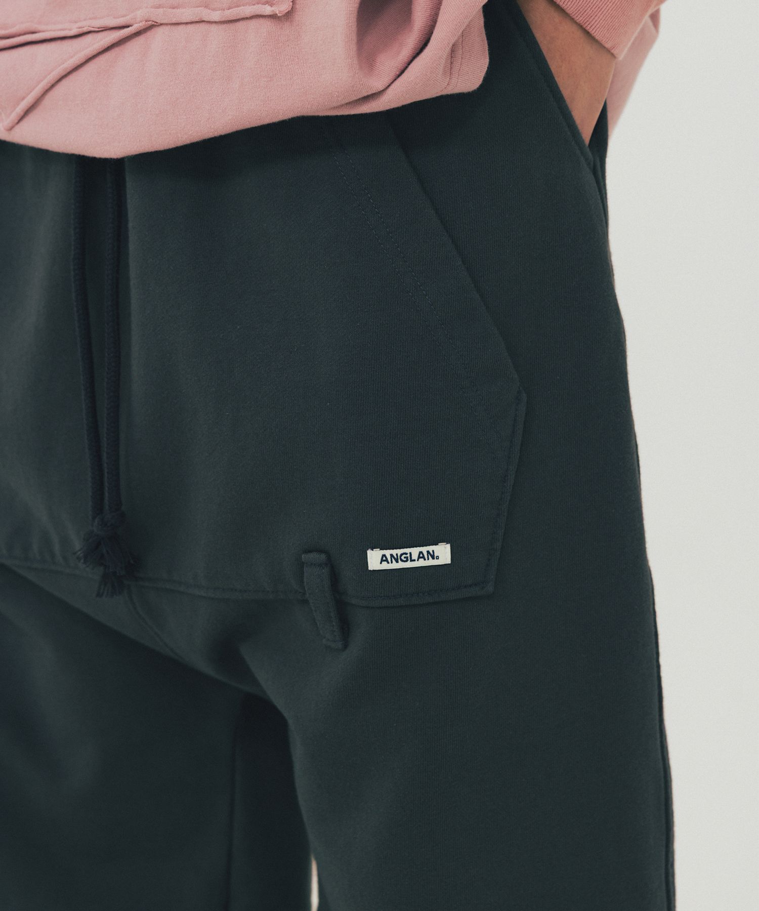 【ANGLAN】25SS★ [AG] Kangaroo Baggy Sweat Pants MUSINSA | ANGLAN Kangaroo Baggy Sweat Pants - Charcoal