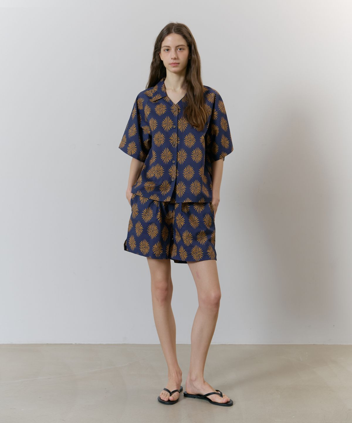 아템포(ATEMPO) BALI COUPLE SET_sunset navy